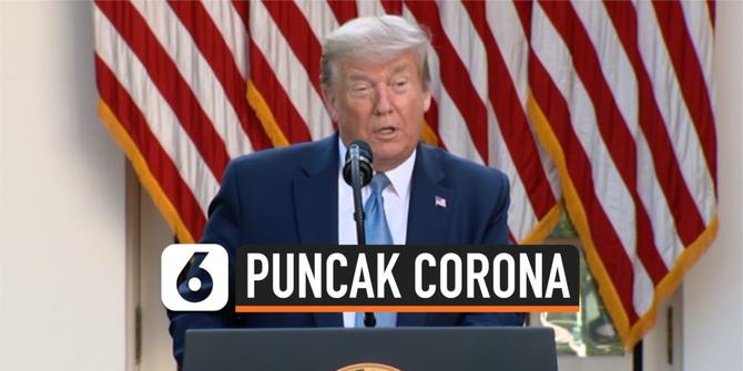 VIDEO: Trump Klaim AS Telah Lewati Puncak Pandemi Corona