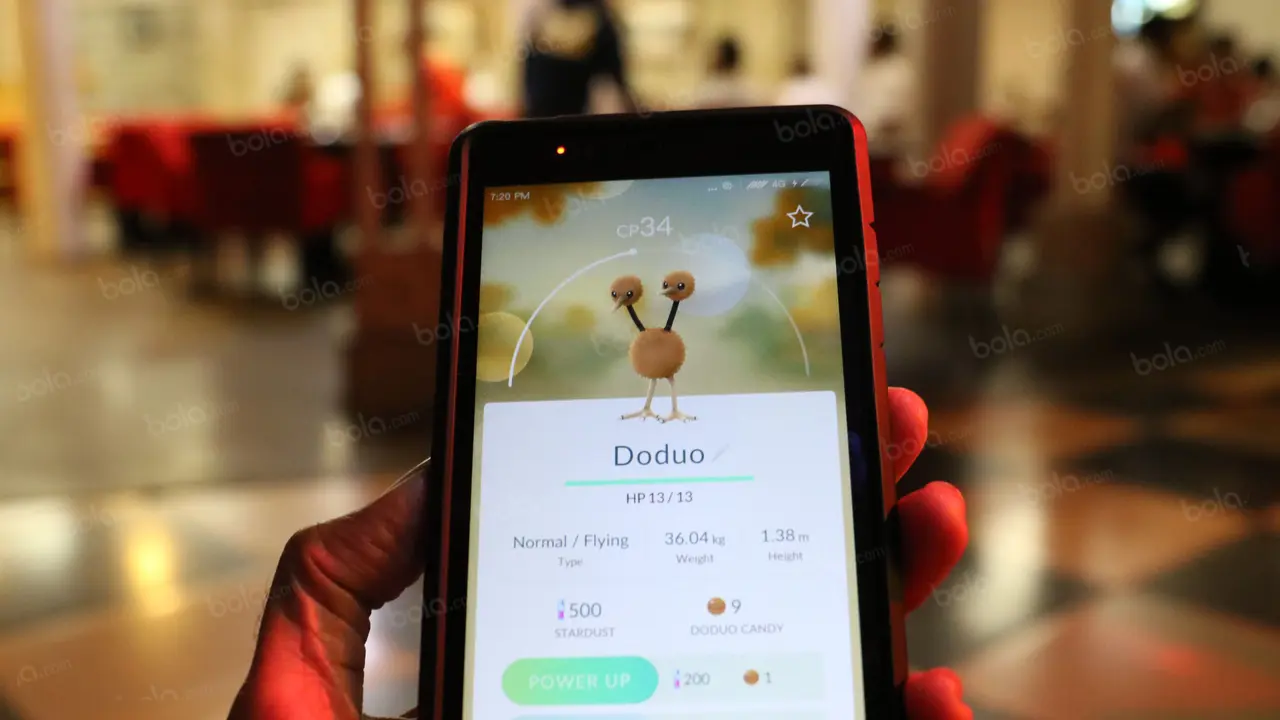 Pokemon Go, Persija Jakarta, Torabika SC, Bola.com
