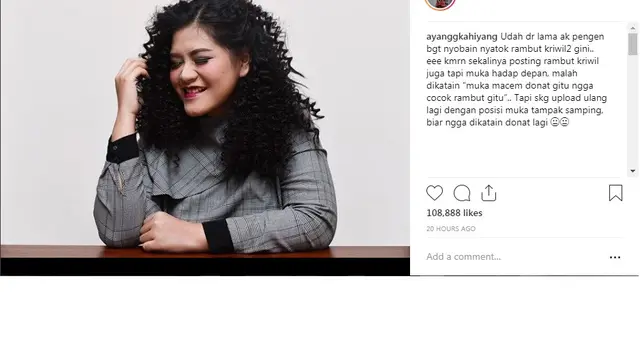 Kahiyang Ayu (Foto: Instagram)
