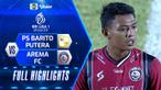Berita Video, Highlights BRI Liga 1 2022/2023 Barito Putera Vs Arema FC pada Minggu (4/9/2022)
