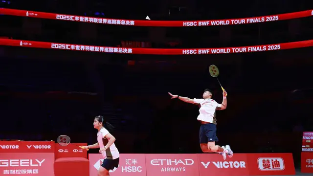 Jafar Hidayatullah/Felisha Alberta Nathaniel Pasaribu - BWF World Tour Finals 2025 - Bulu Tangkis