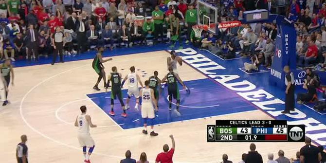 VIDEO : Cuplikan Pertandingan Semifinal NBA, Sixers 103 vs Celtics 92