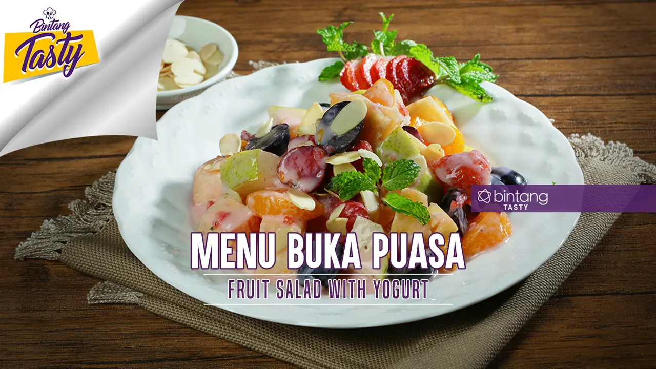 [Bintang] Menu Buka Puasa: Fruit Salad with Yogurt
