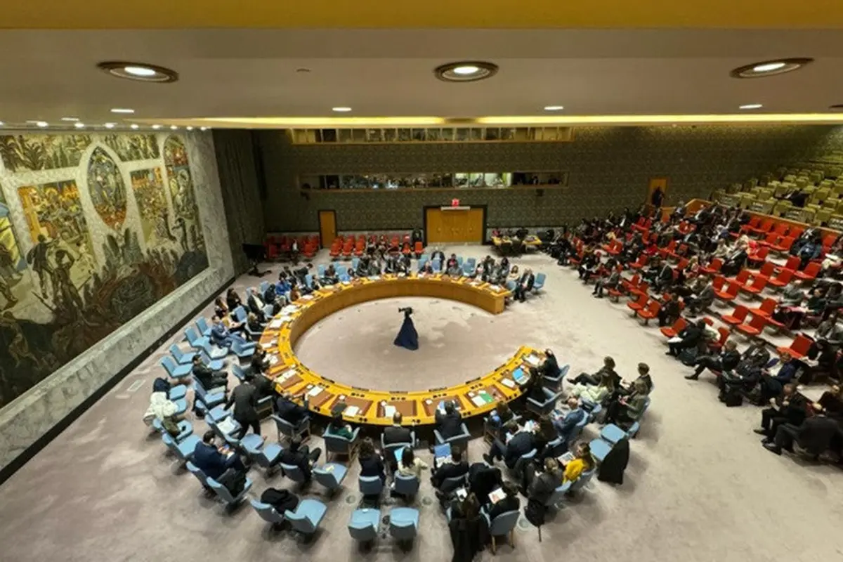 Suasana Debat Terbuka Dewan Keamanan (DK) PBB mengenai situasi di Timur Tengah, termasuk Palestina pada Selasa (23/1/2024).