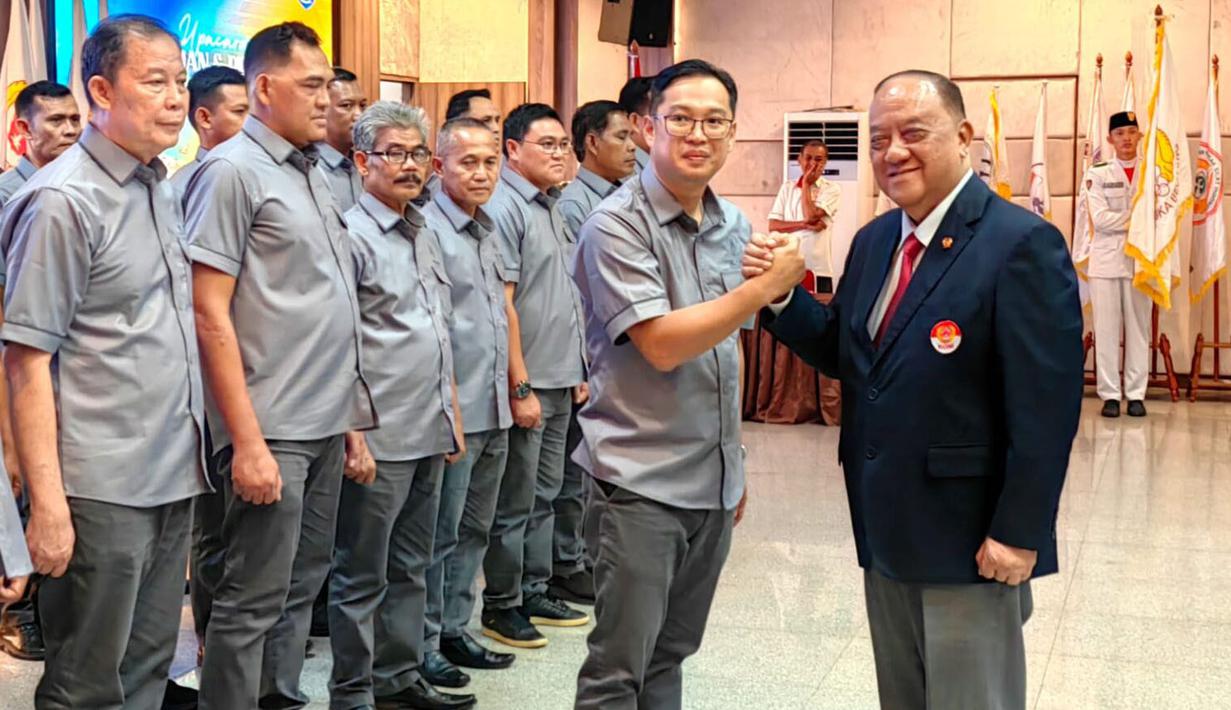 Ricky Kurniawan diharapkan juga mampu menciptakan bibit-bibit atlet nasional seperti daerah Bangka Belitung yang juga mimiliki banyak sumber daya alam. (Dok. KONI)