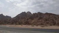 Jabal Magnet di Madinah.Nurmayanti/Liputan6.com