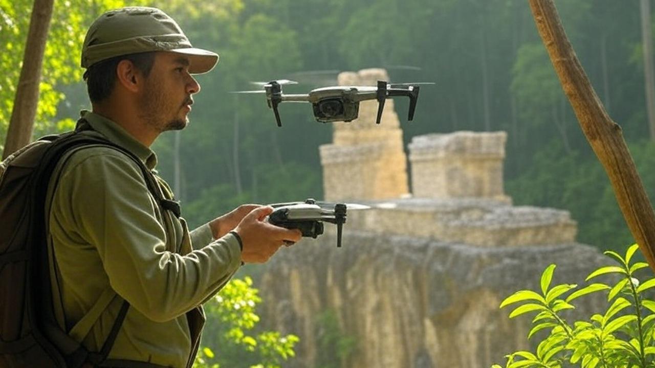 Situs-Situs Kuno Ini Ditemukan Arkeolog Menggunakan Drone, Ada Kota dan Gua Purba di Puncak Gunung