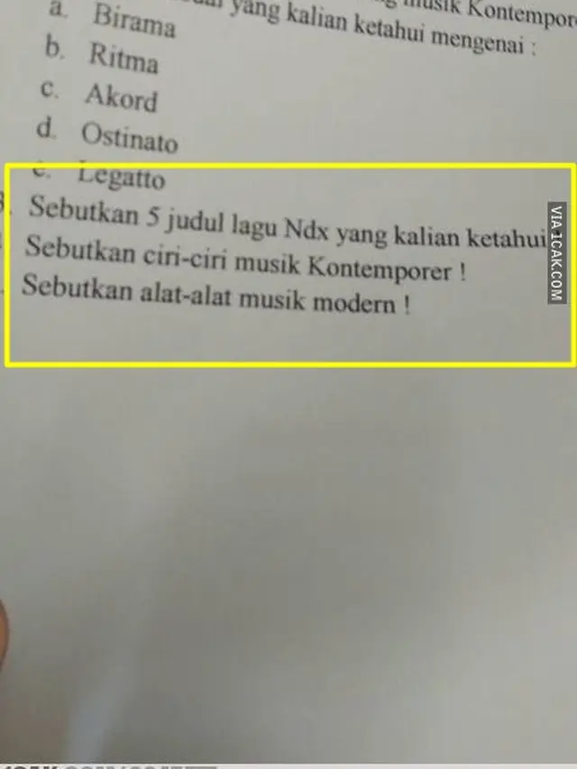 6 Soal Ujian Terlalu Sulit Dijawab Ini Bikin Murid Mikir Keras