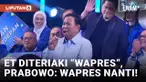 Erick Thohir Diteriaki Wakil Presiden, Prabowo: Wapres Nanti!