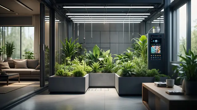 Model Teras Menyatu dengan Taman Indoor Minimalis 2025 /Ilustrasi gambar oleh AI