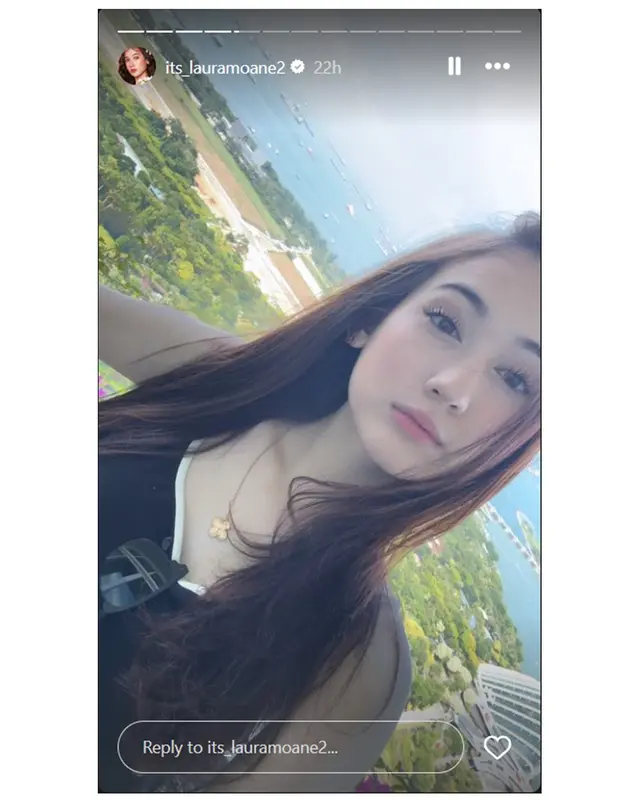 Al Ghazali lamar Alyssa Daguise, 6 momen Laura Moane nonton F1 di Singapura ini malah banjir doa