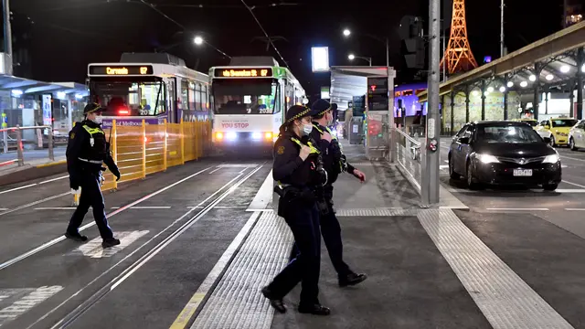 Suasana Melbourne di Tengah Penerapan Jam Malam