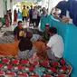 Jenazah korban kecelakaan laut yang terjadi di Kabupaten Banggai Laut berada di Pulai Sonit, Senin (2/11/2020). (Foto: Dokumentasi warga).