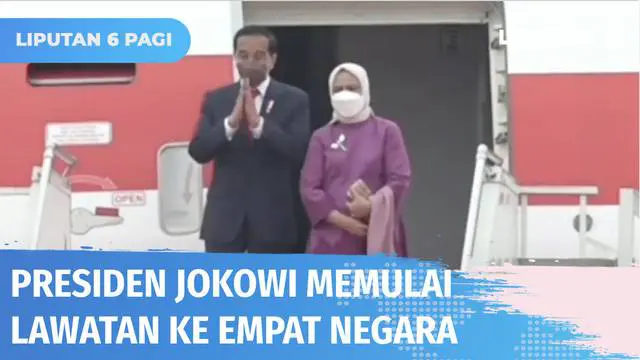 Presiden Jokowi bertolak dari Indonesia untuk melakukan kunjungan ke empat negara yaitu Jerman, Ukraina, Rusia, dan Persatuan Emirat Arab. Dalam kunjungan Ukraina-Rusia, Presiden membawa misi perdamaian.