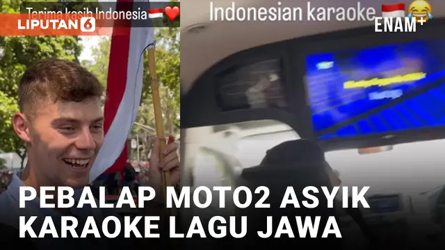 Gokil! Ridier Moto2 Filip Salac Nyanyi Lagu Jawa Jelang Gelaran MotoGP Mandalika