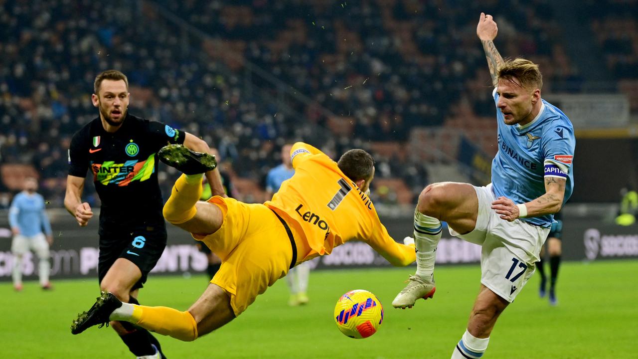 Foto: Inter Milan Kembali Puncaki Klasemen Liga Italia usai Patahkan Perlawanan Lazio