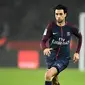 8. Javier Pastore - Urusan skill dan dribbling serta nutmeg, Pastore memang jagonya. Namun masalah utama gelandang PSG tersebut ialah penampilan Inkonsistensi yang ia perlihatkan bersama tim. (AFP/Franck Fife)