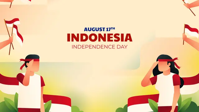 Ilustrasi HUT RI, Kemerdekaan Indonesia
