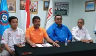 Presiden Konfederasi Serikat Pekerja Seluruh Indonesia (KSPSI), Andi Gani Nena Wea dan Presiden Konfederasi Serikat Pekerja Indonesia (KSPI) Said Iqbal (Istimewa)