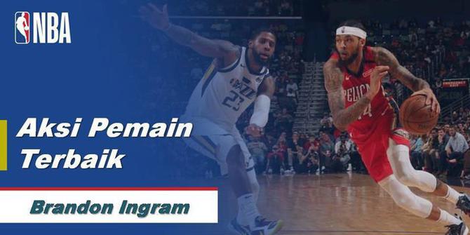 VIDEO: Brandon Ingram Cetak 49 Poin Saat New Orleans Pelicans Kalahkan Utah Jazz 138-132
