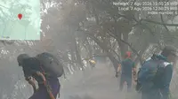 Pendakian Gede Pangrango Ditutup Imbas Kebakaran