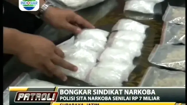 Bongkar Sindikat Narkoba, Polisi Sita Narkoba Senilai Rp 7 Miliar