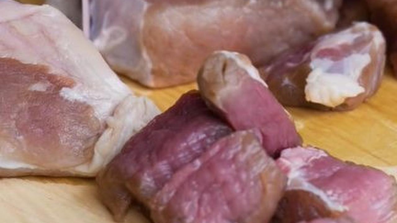 Potong Daging Kecil-kecil