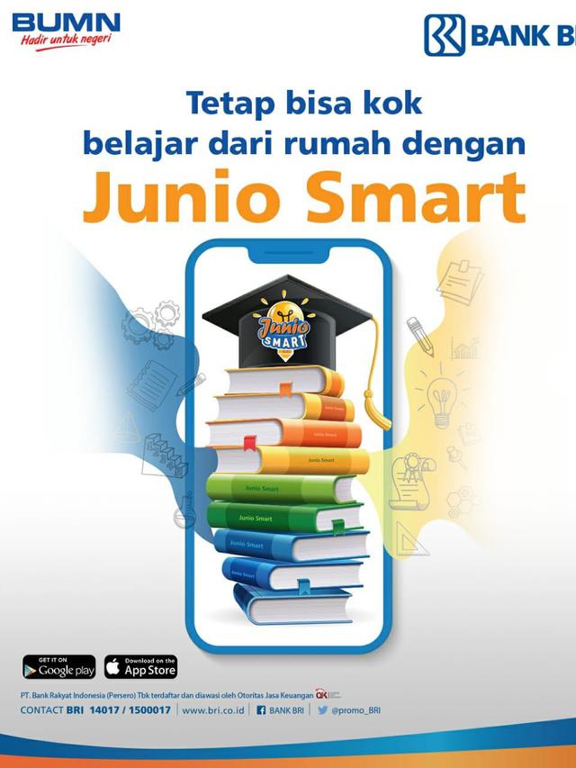 Study From Home Bri Berikan Solusi Pintar Melalui Aplikasi Junio Smart Bisnis Liputan6 Com
