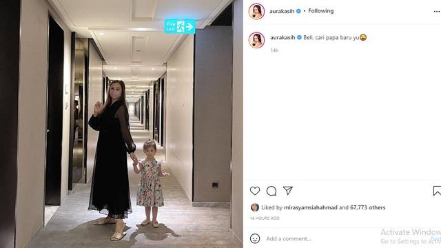 Aura Kasih (Foto: Instagram/@aurakasih)