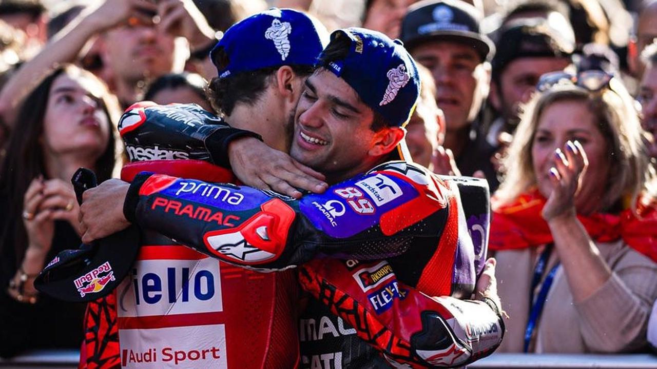 Legends of MotoGP Apresiasi Kemenangan Jorge Martin, Ini Ucapan Selamat dari Rekan-Rekan Pebalap