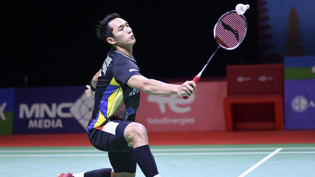 Foto: Tamparan Keras Jelang All England, Dua Unggulan Tunggal Putra Anthony Ginting dan Jonatan Christie Rontok di 16 Besar German Open 2022
