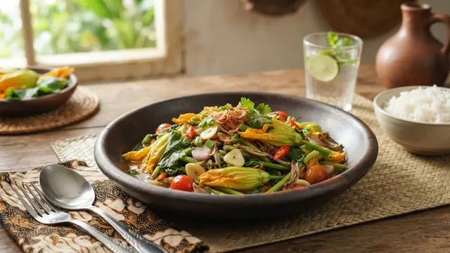 Resep Tumis Bunga Labu Kuning yang Gurih
