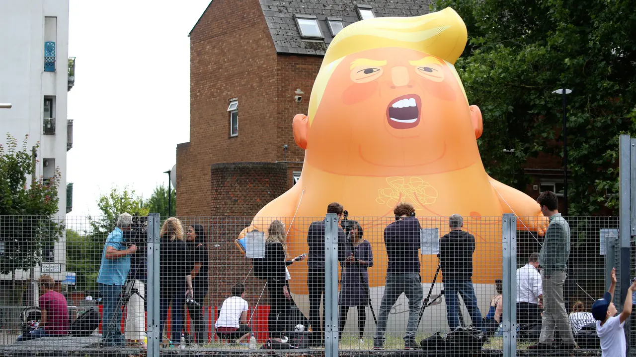 Balon Bayi Trump