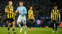 Hasil Liga Champions: Man City Hajar AEK Athena 5-1, Phil Foden Cetak Hattrick