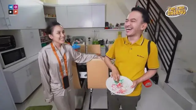 Potret rumah Ayu Ting Ting yang terletak di gang sempit