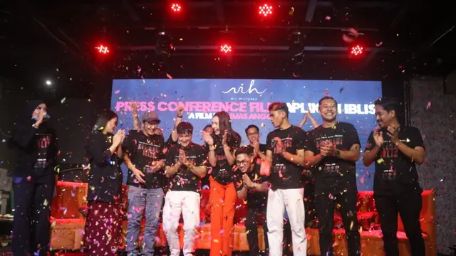 Press Conference Film Aplikasi Iblis