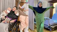 7 Potret Tingkah Lincah Ria Ricis Pasca Melahirkan, Bikin Geleng Kepala