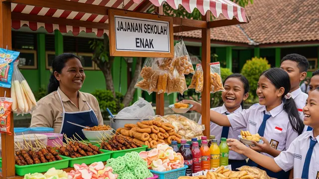 Warung Jajanan Sekolah.