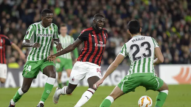 Real Betis Vs AC Milan