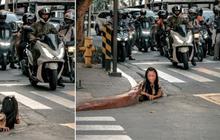 Mirip Adegan Film Horor, Foto Wanita Misterius Keluar dari Got Viral di Media Sosial
