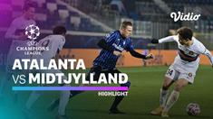 Berita video highlights matchday 5 Liga Champions 2020/2021 antara Atalanta kontra Midtjylland yang berakhir dengan skor 1-1, di mana Cristian Romero menjadi penyelamat tim tuan rumah, Rabu (2/12/2020) dinihari WIB.