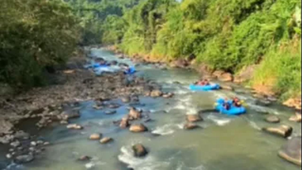Masih terdapat jeram yang besar