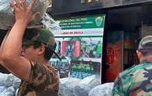 FOTO: Penampakan 7,2 Ton Narkotika Jenis Kokain yang Akan Dikirim ke Belgia Berhasil Diamankan Peru