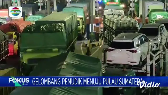 Fokus Pagi : Pemudik Sepeda Motor Mulai Meningkat Lintasi Jalan Raya Kalimalang
