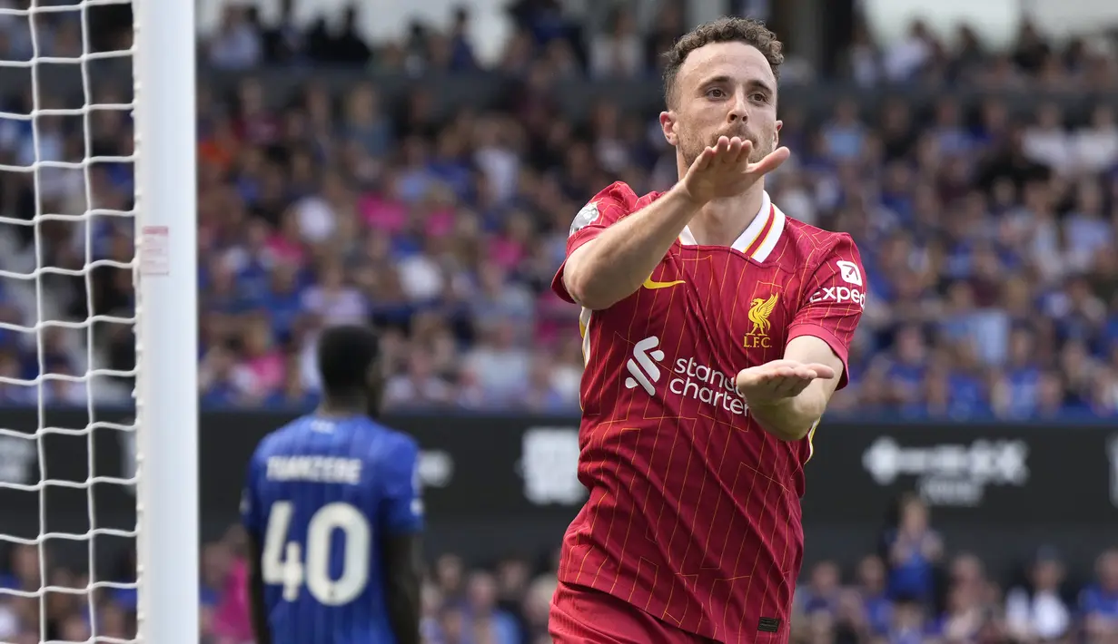 Foto Cetak Gol pada Laga Perdana Liverpool di Premier League Musim