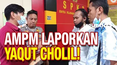 AMPM Laporkan Yaqut Cholil