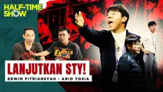 Half Time Show, Timnas Indonesia berhasil tembus babak 16 besar Piala Asia, kontrak Shin Tae Yong Dijamin aman!