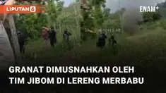 Granat ditemukan warga lereng Merbabu, Boyolali saat gotong royong di makam mengundang perhatian