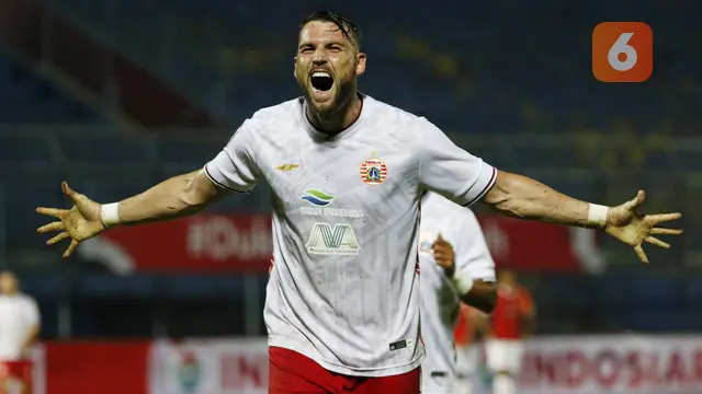 FOTO: Persija Jakarta Pesta Gol ke Gawang Borneo FC Samarinda di Piala Menpora