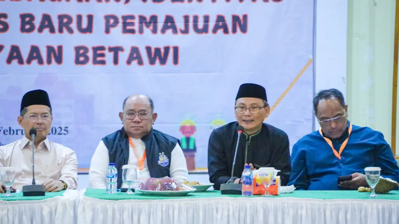 Tokoh Betawi yang juga Ketua Umum Forum Betawi Rempug (FBR) Kiai Haji Lutfi Hakim